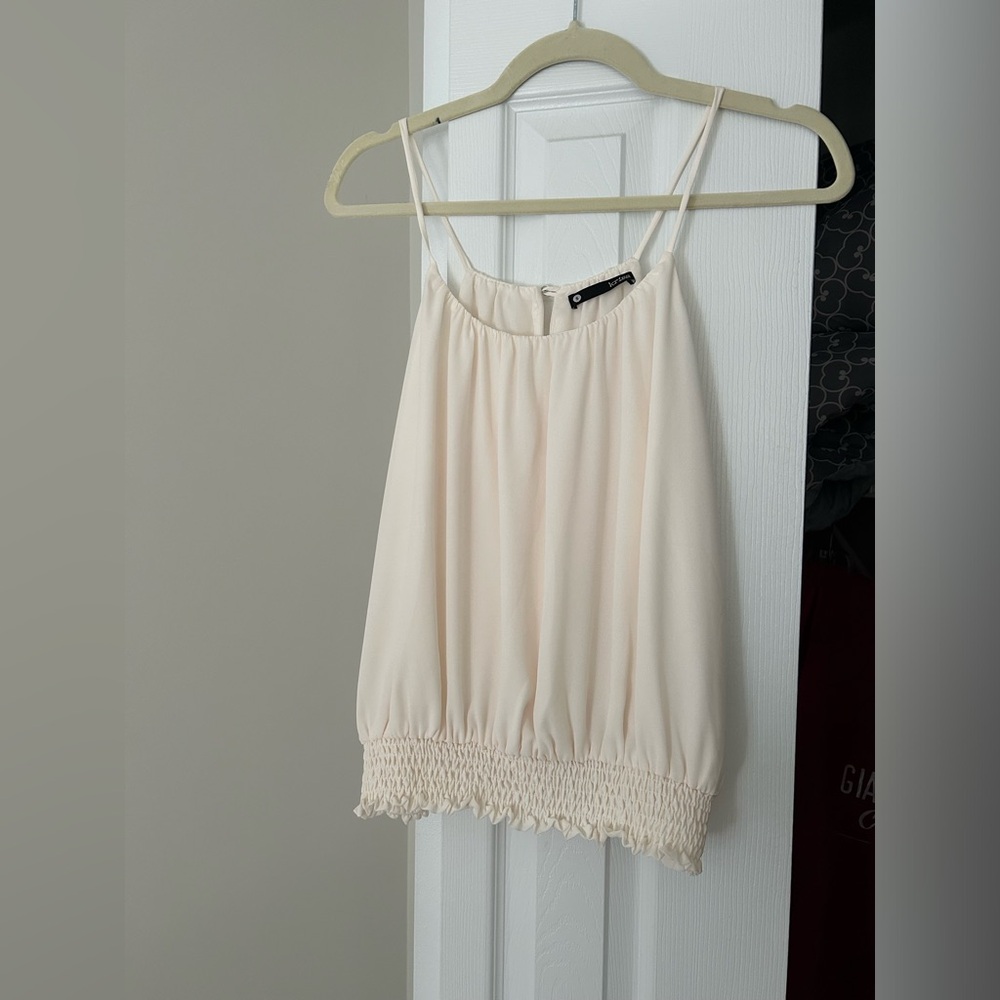 Krisa cream colored top